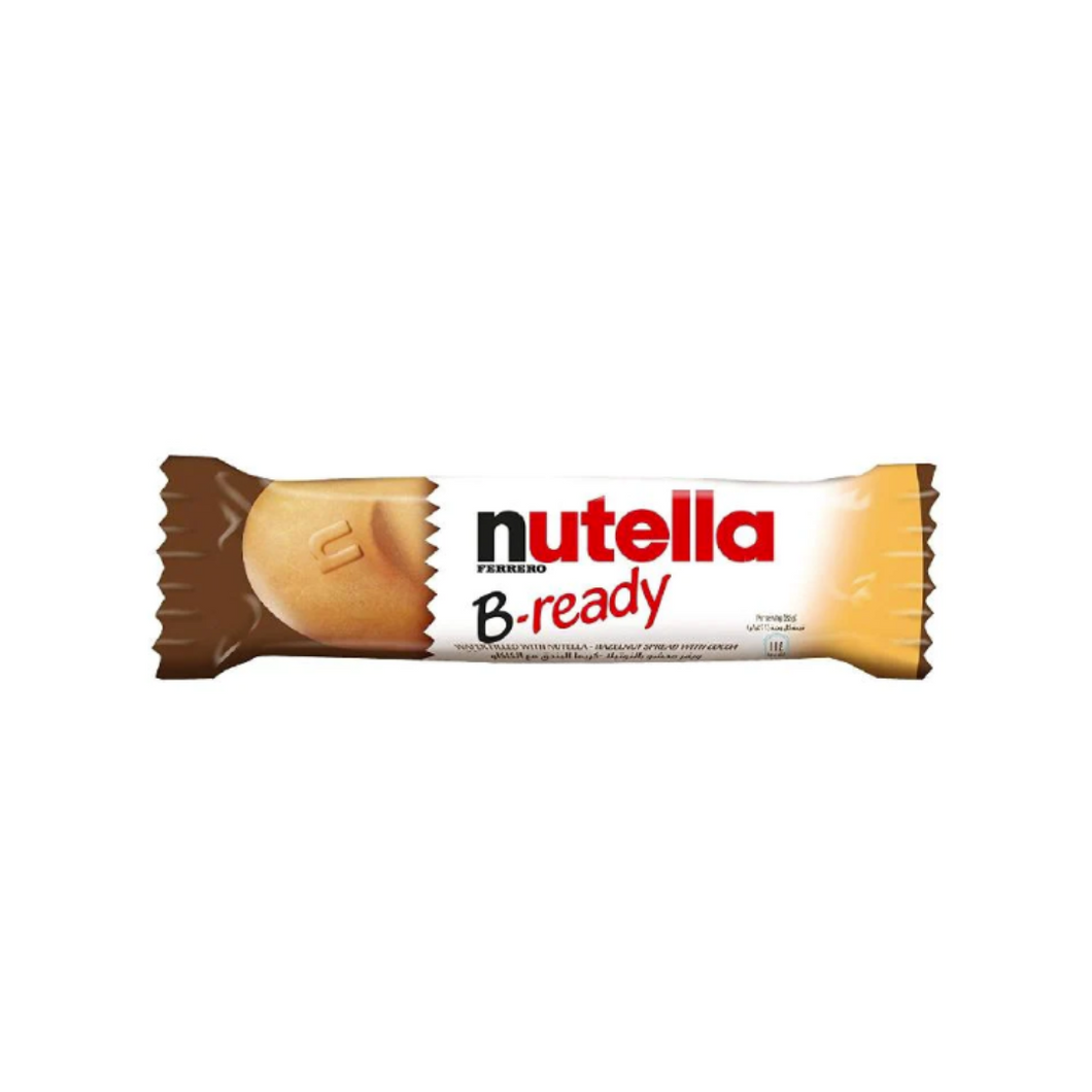 Nutella B-ready wafer filled with hazelnut