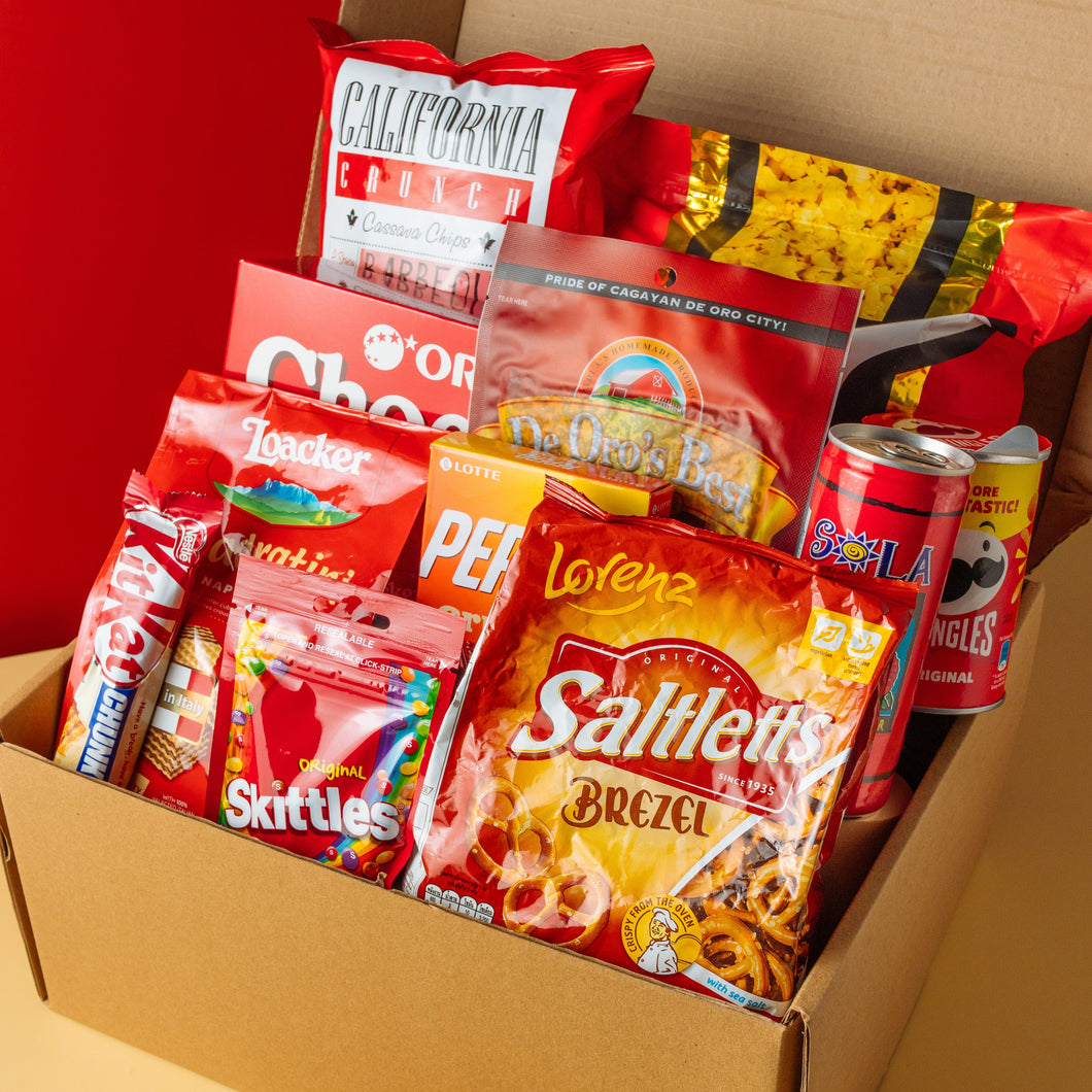 Crimson Delights FAMILY Snack Box