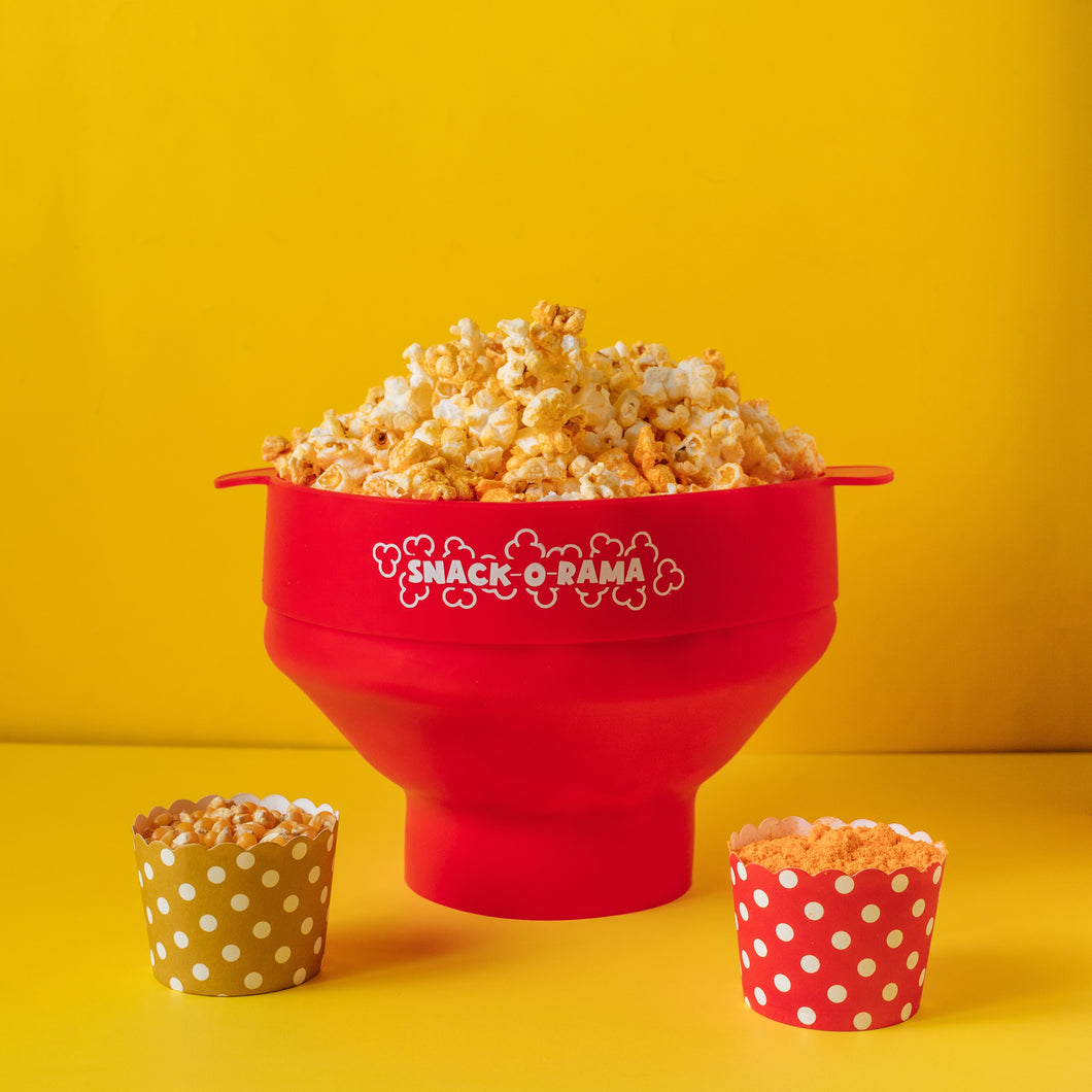 Silicon Popcorn Microwave Bowl