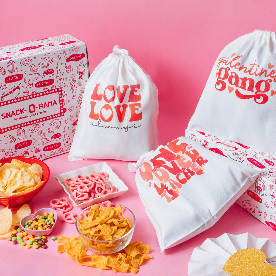 Valentines Mini Snack Bags